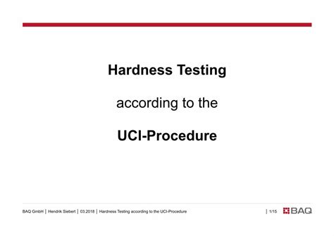 uci method for hardness testing|astm a1038 pdf.